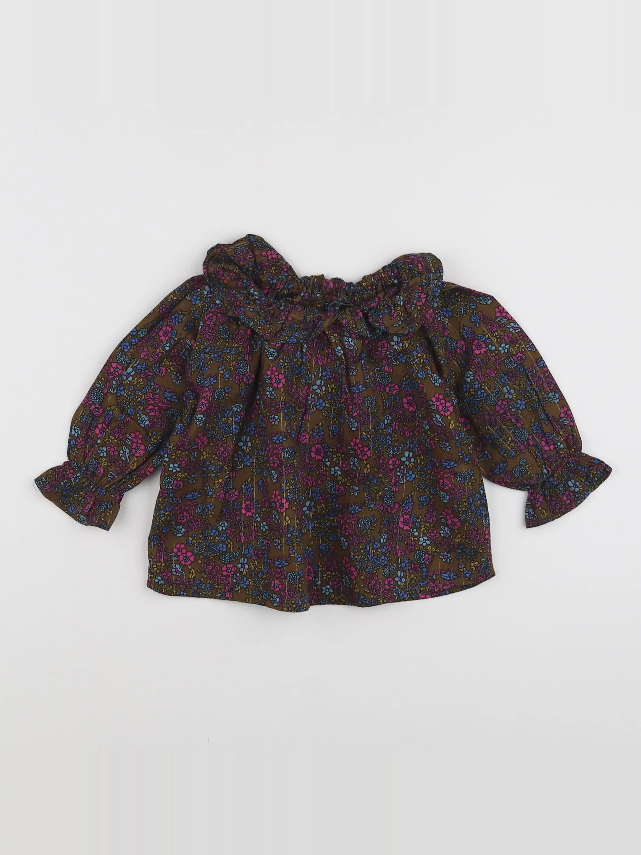 Bonton - blouse multicolore - 6 mois