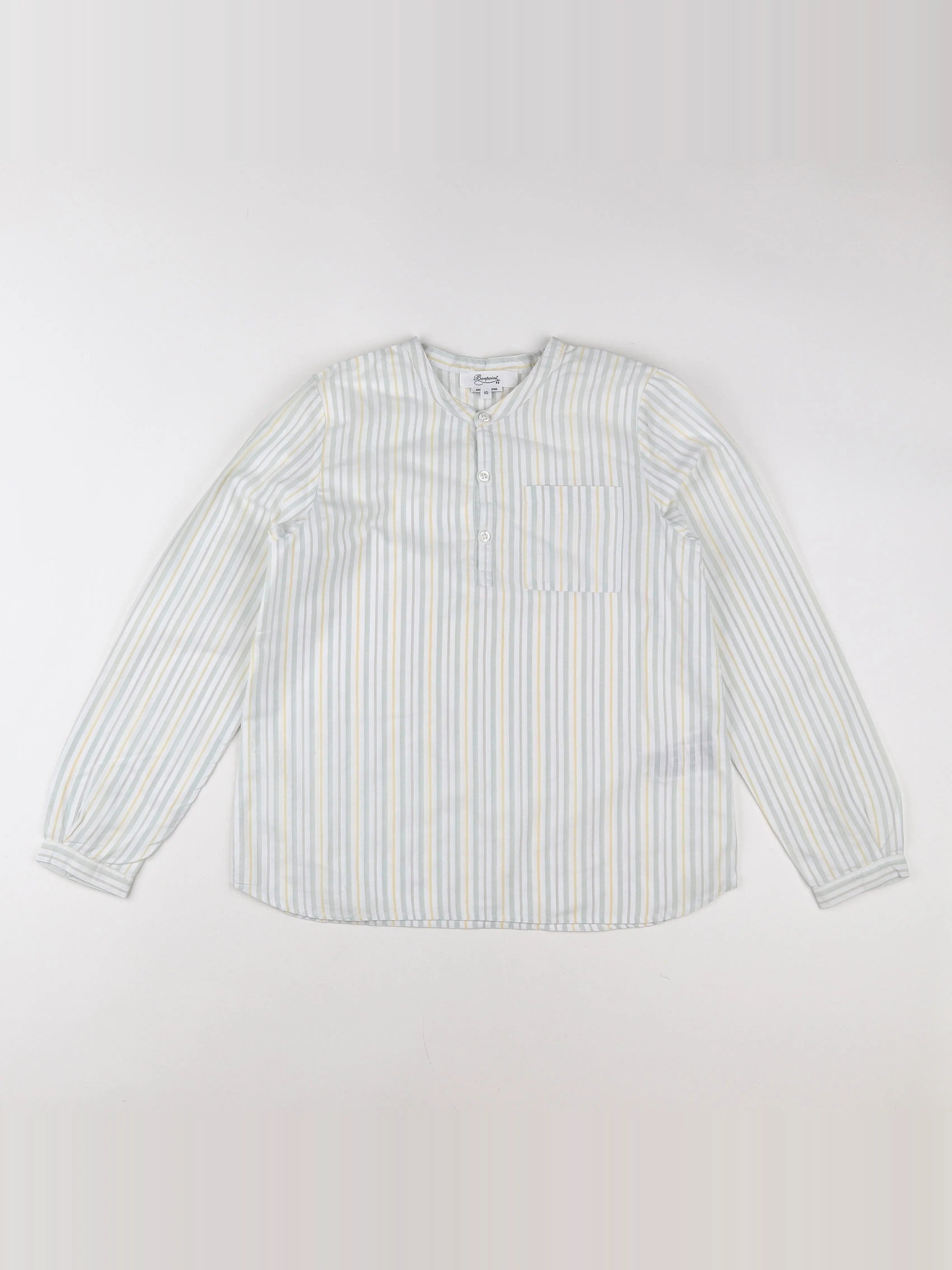 Bonpoint - chemise multicolore - 10 ans