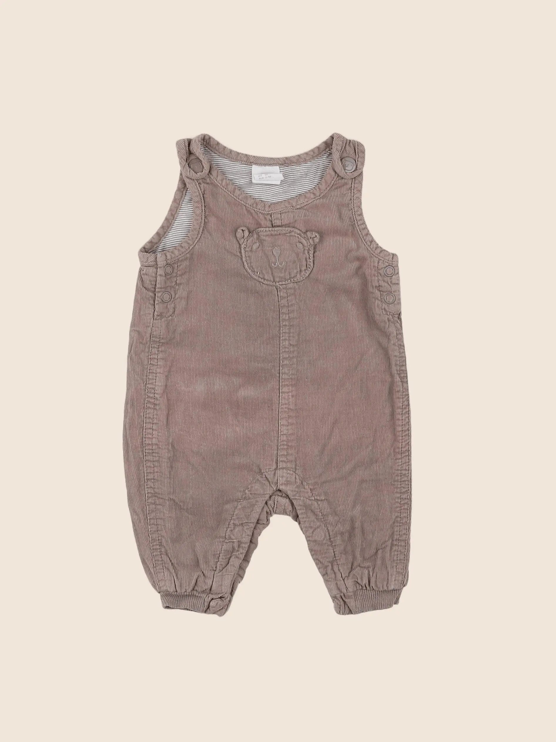H&M - combinaison marron - 0 mois