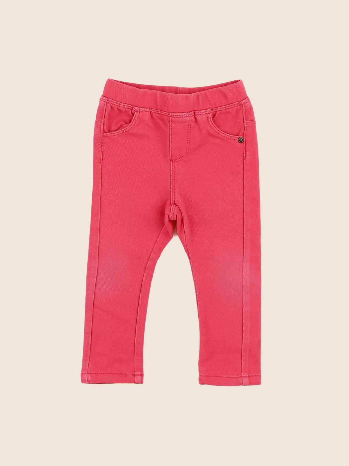 Vertbaudet - jegging rose - 12 mois