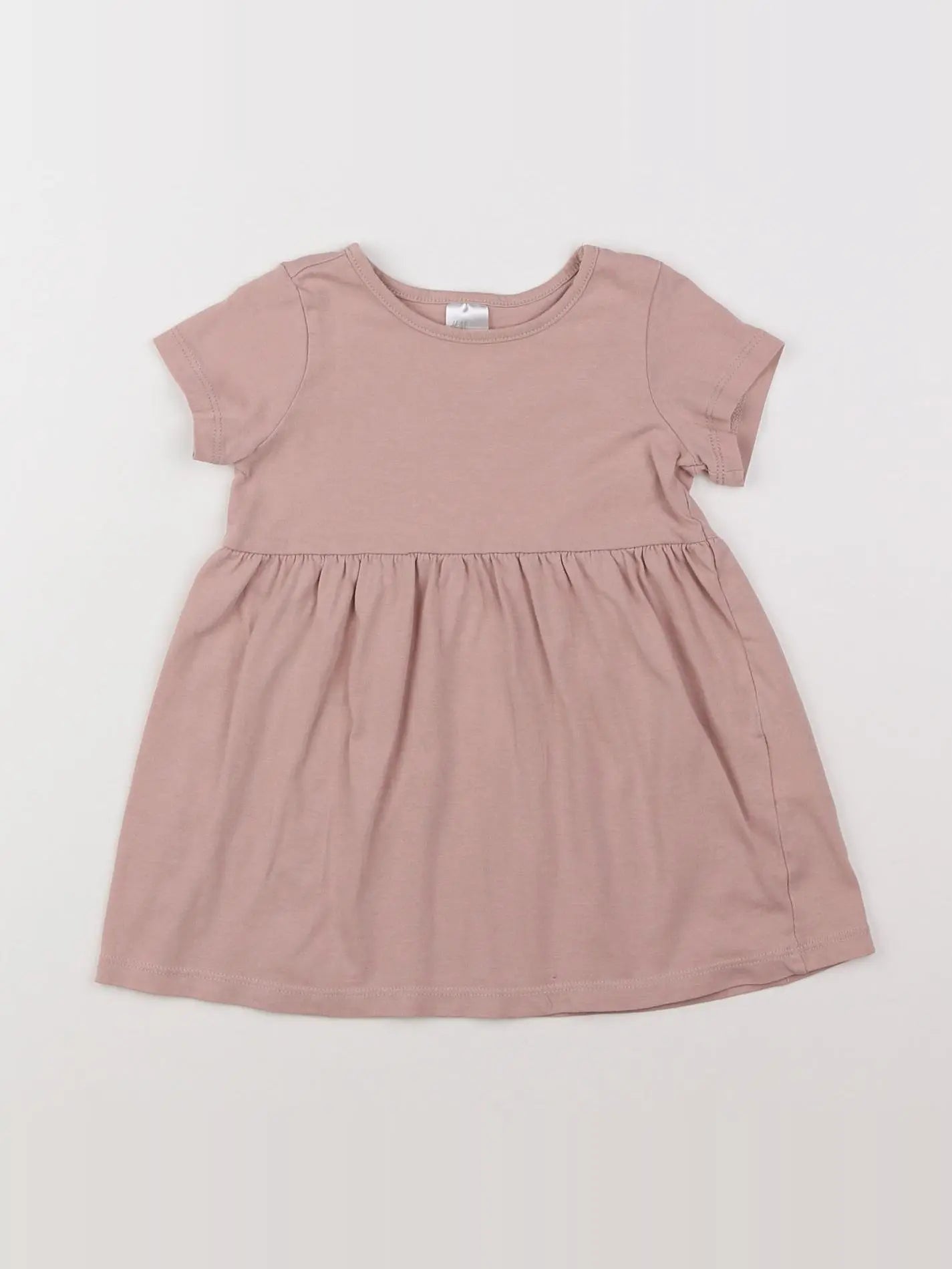 H&M - robe rose - 9/12 mois