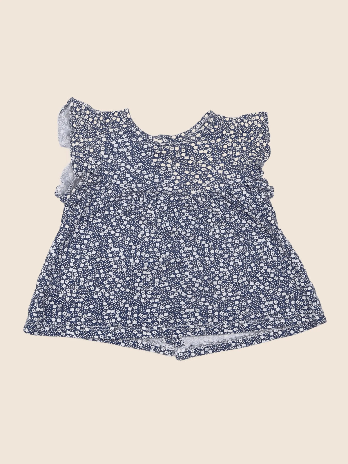 Vertbaudet - tee-shirt bleu - 6 mois