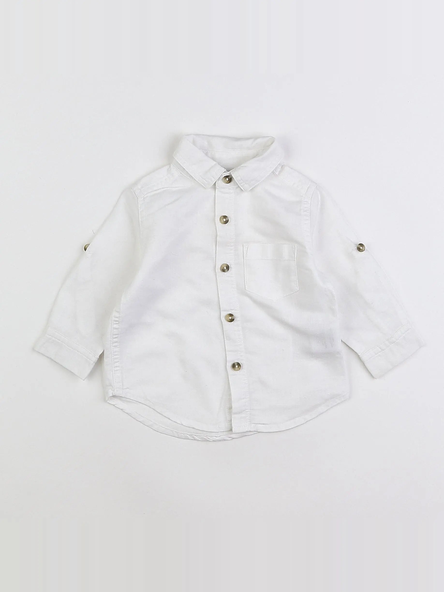 Cyrillus - chemise blanc - 6 mois