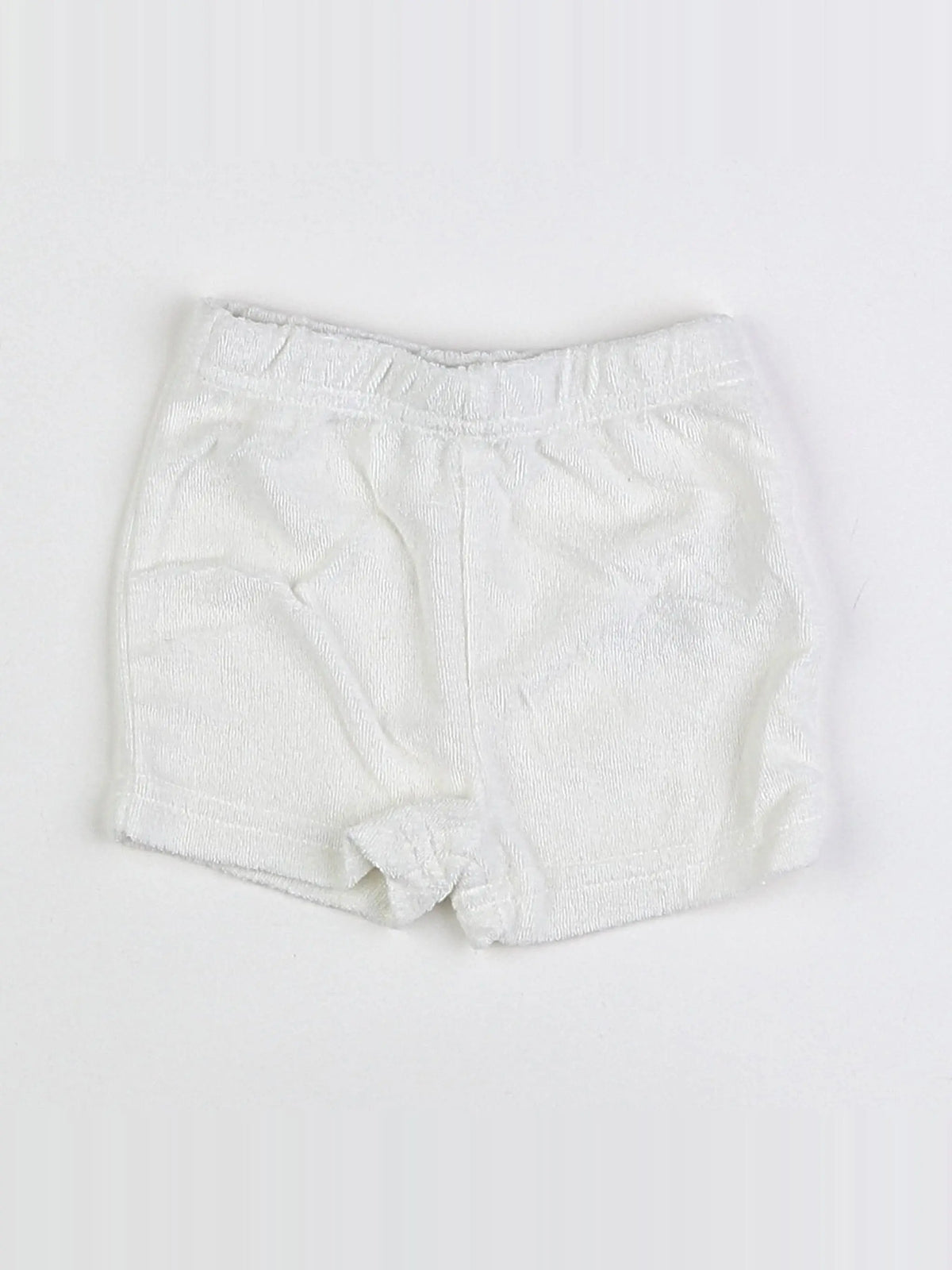 Vertbaudet - short blanc - 6 mois
