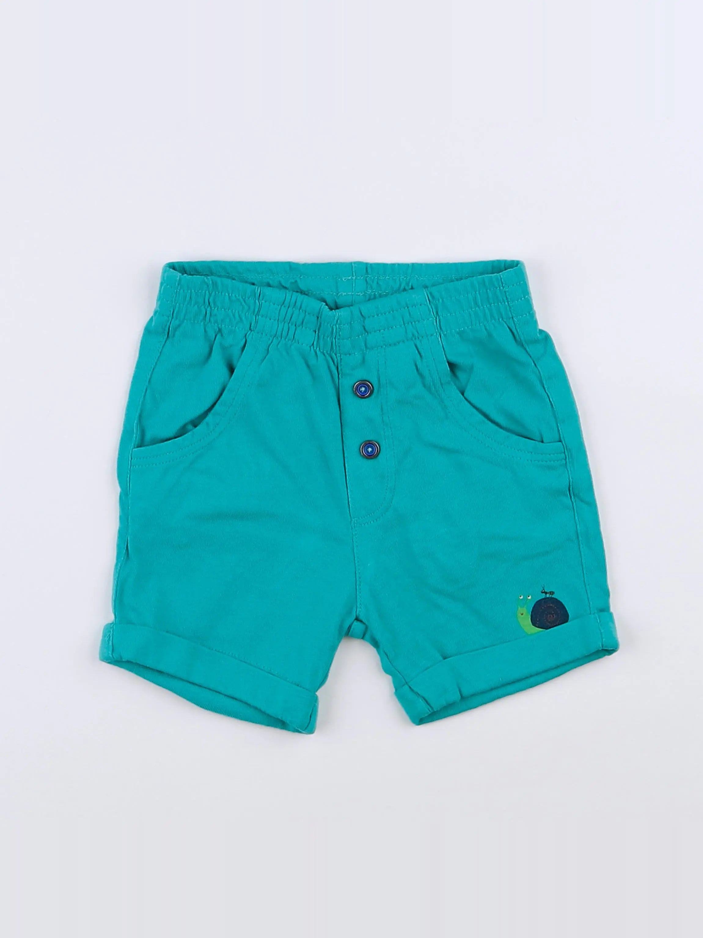 Catimini - short vert - 12 mois