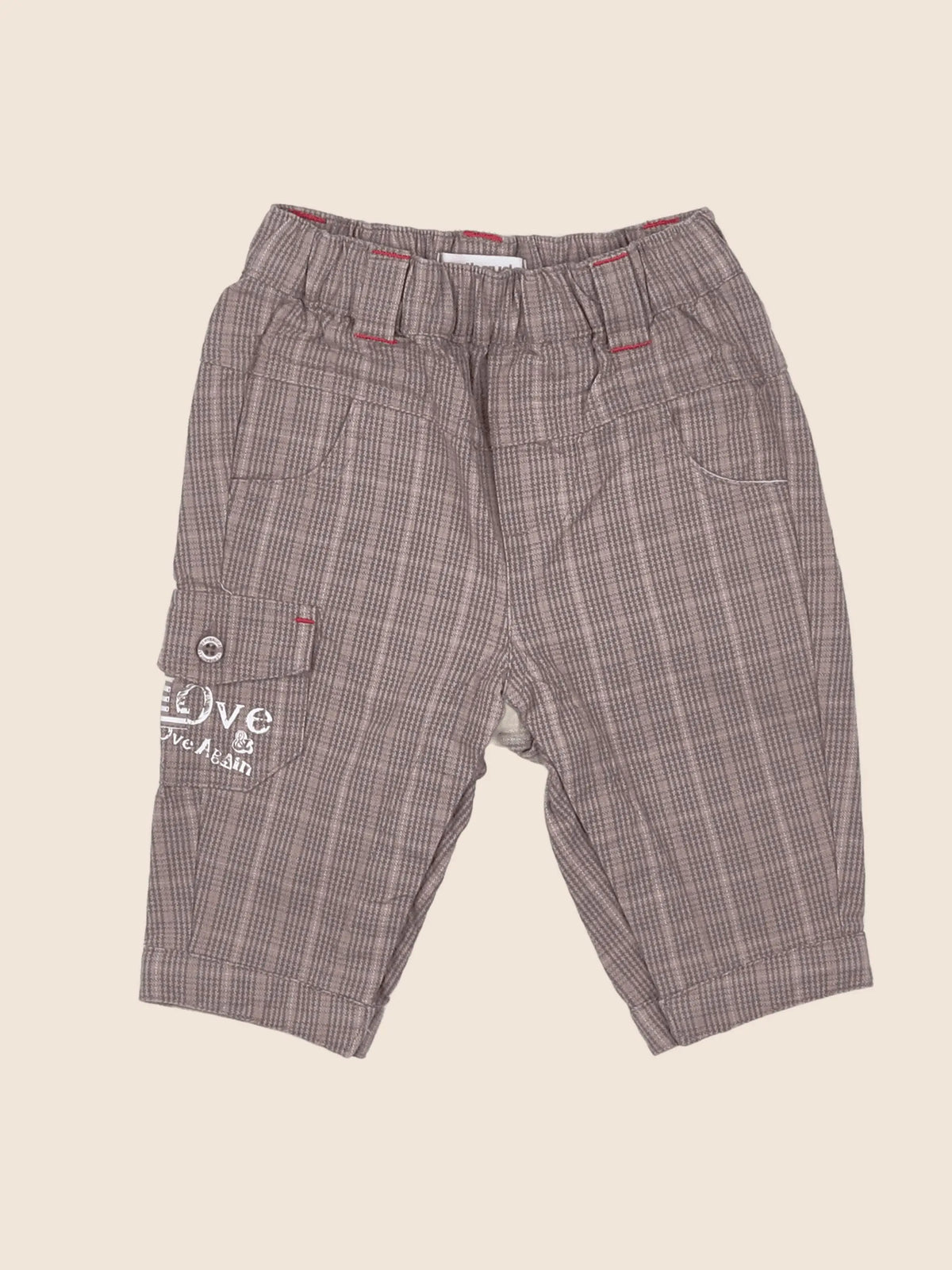 Vertbaudet - pantalon marron - 3 mois