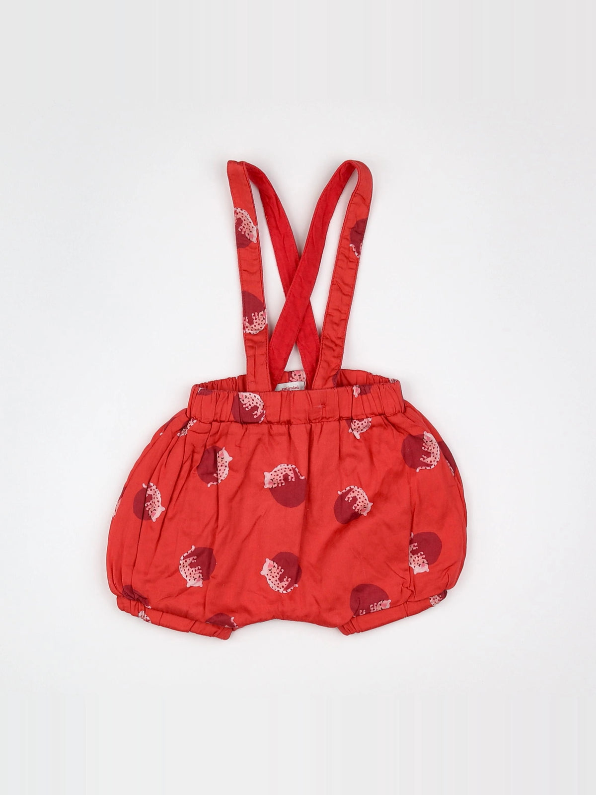 Catimini - bloomer rouge - 6 mois