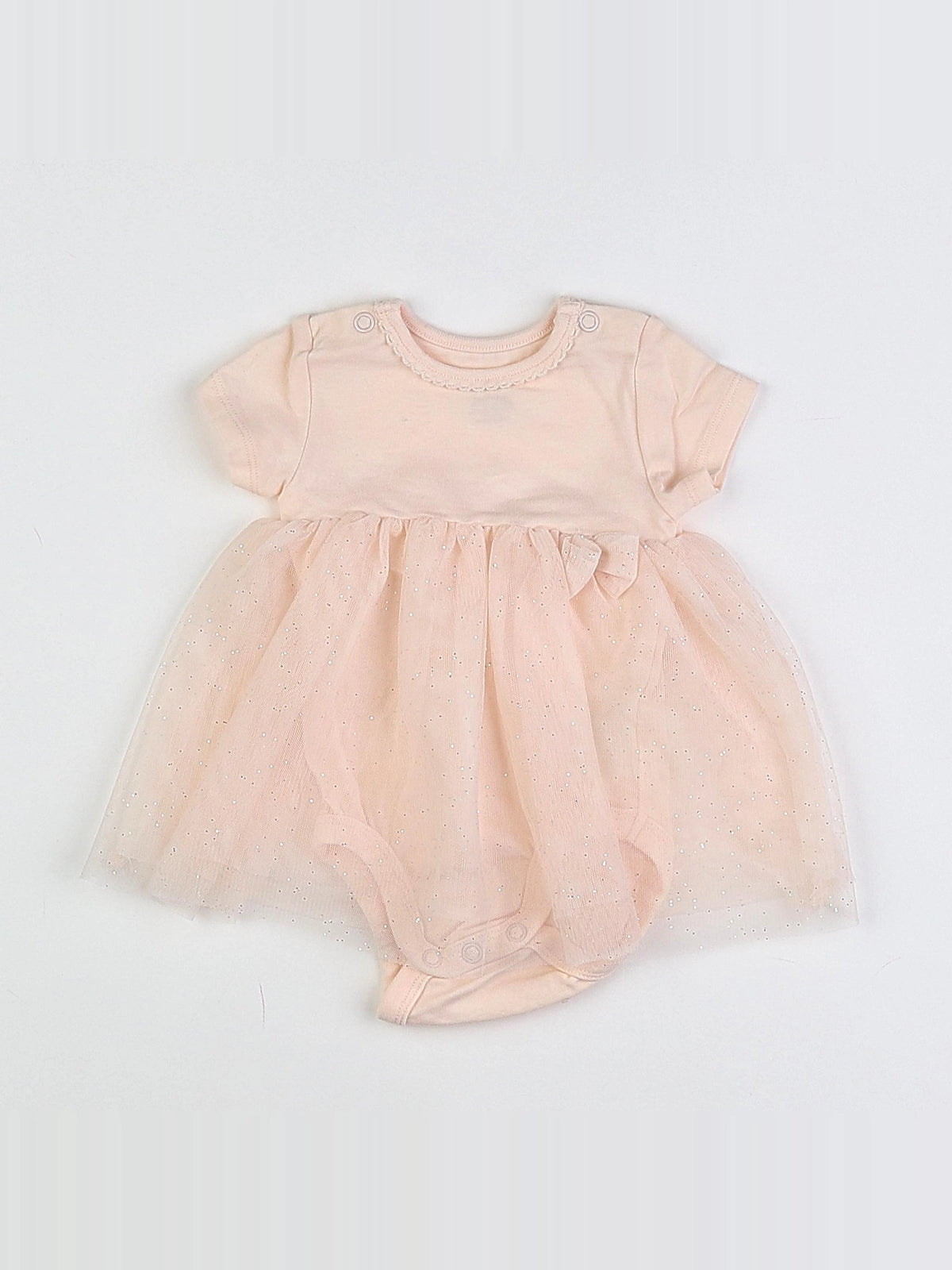 H&M - body robe rose - 1 mois