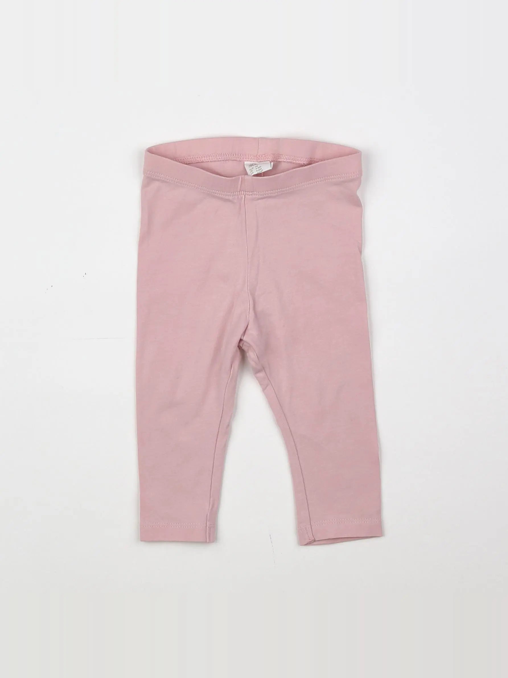 H&M - legging rose - 3/6 mois