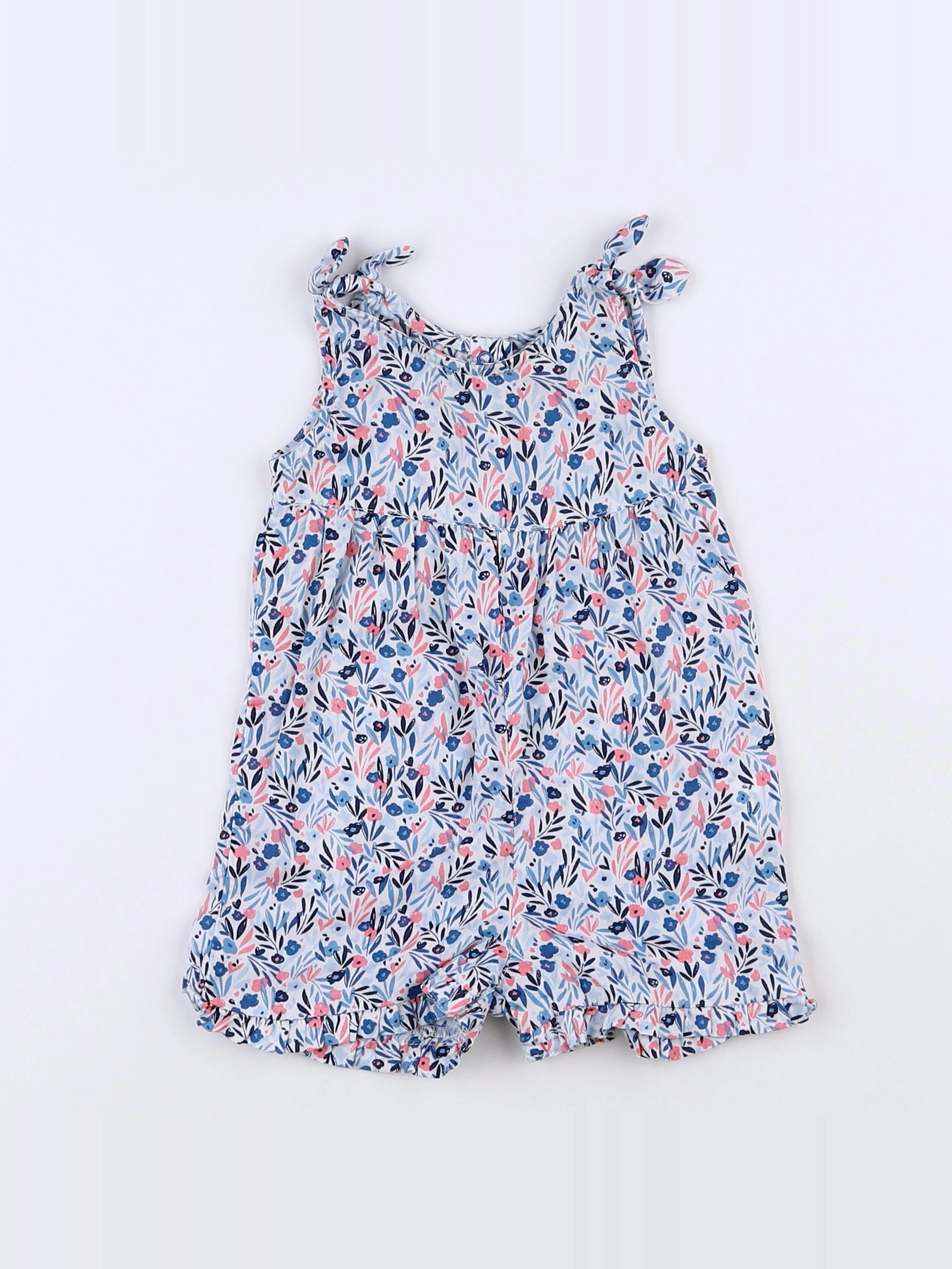 Tape à l'oeil - combinaison bleu - 3 mois