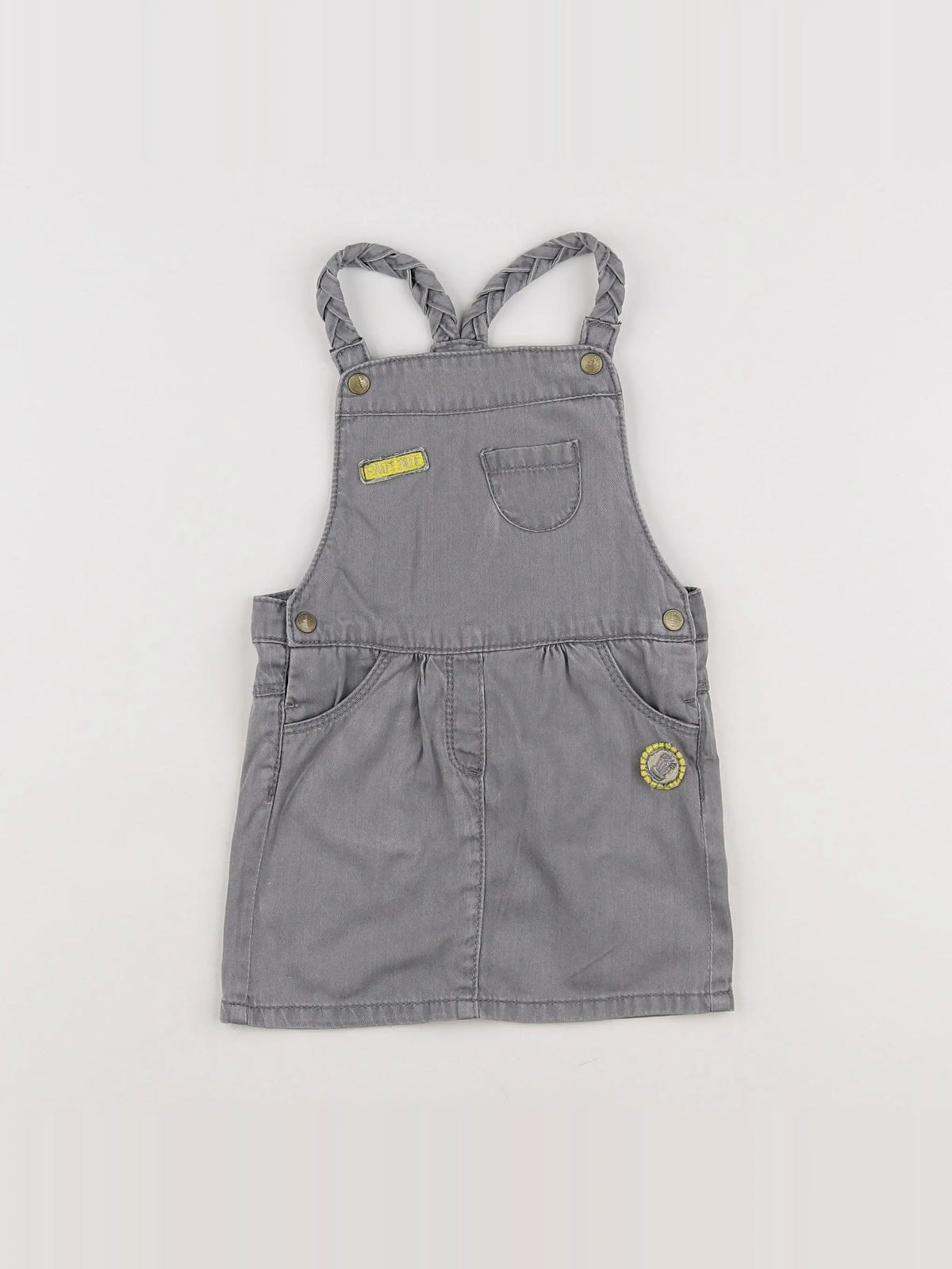 Tape à l'oeil - robe gris - 18 mois
