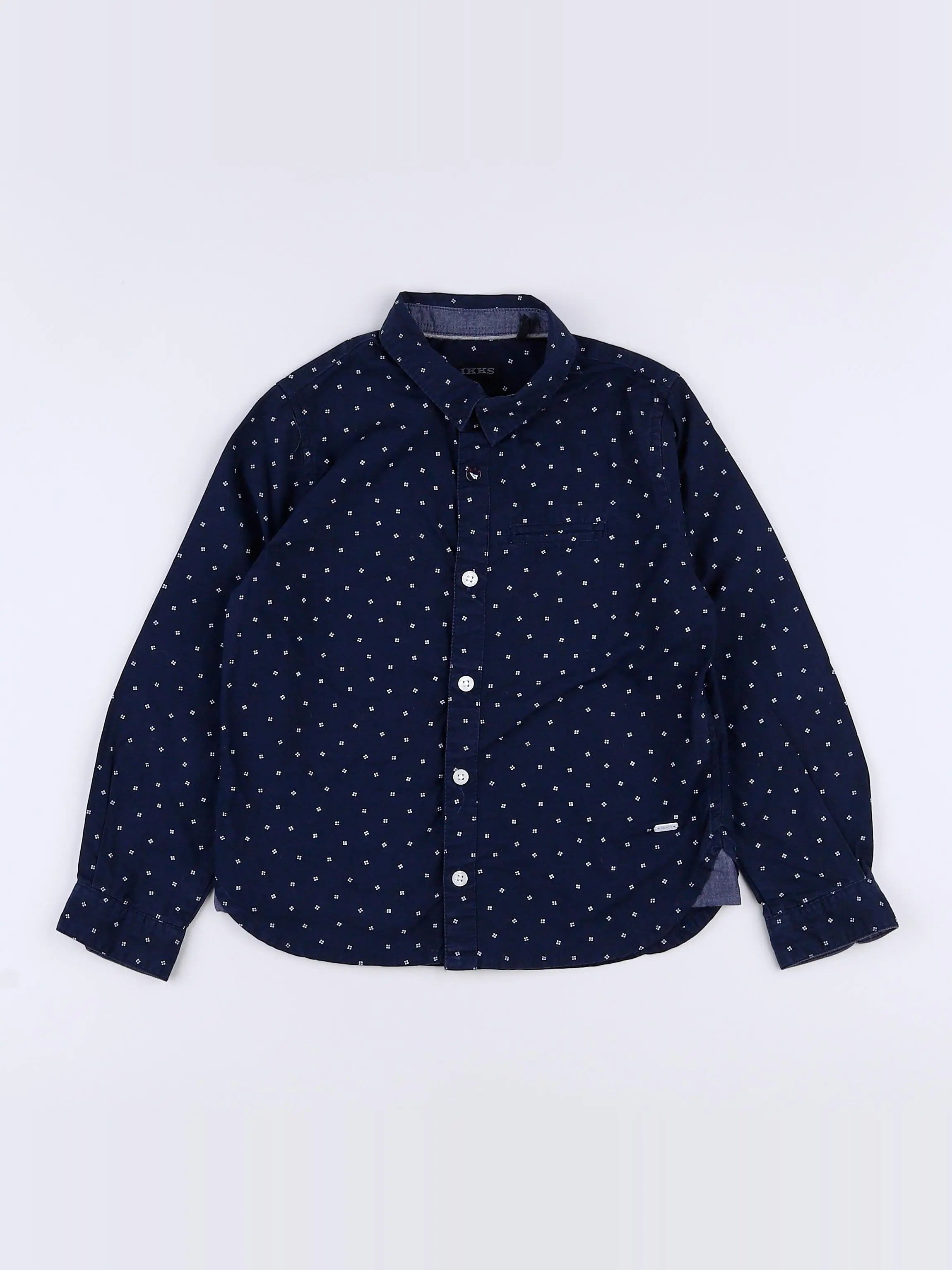 IKKS - chemise bleu - 4 ans