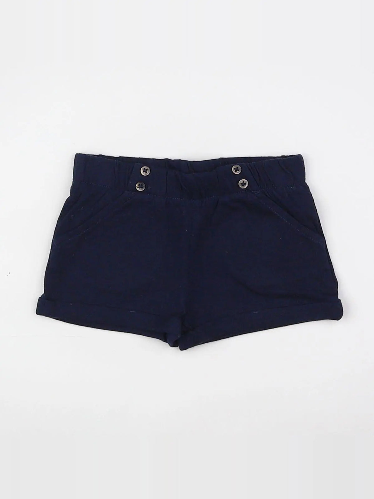 Boutchou - short bleu - 9 mois