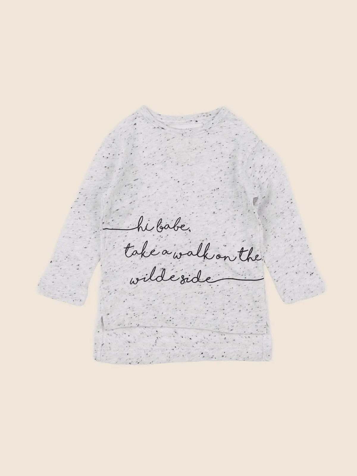Little Indians - tee-shirt gris - 0/6 mois