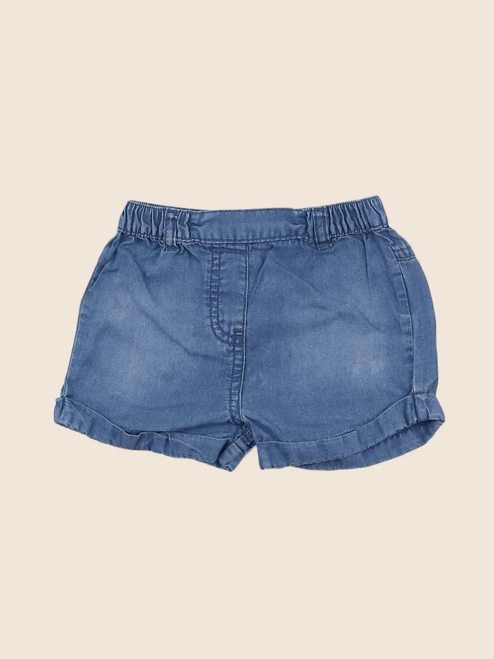 Vertbaudet - short bleu - 12 mois