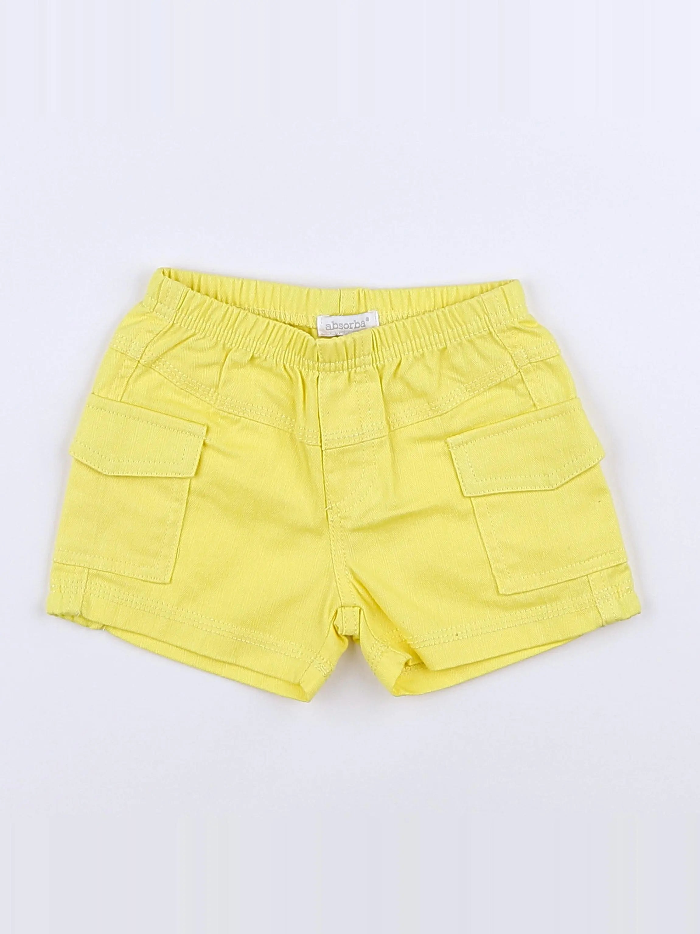 Absorba - short jaune - 6 mois