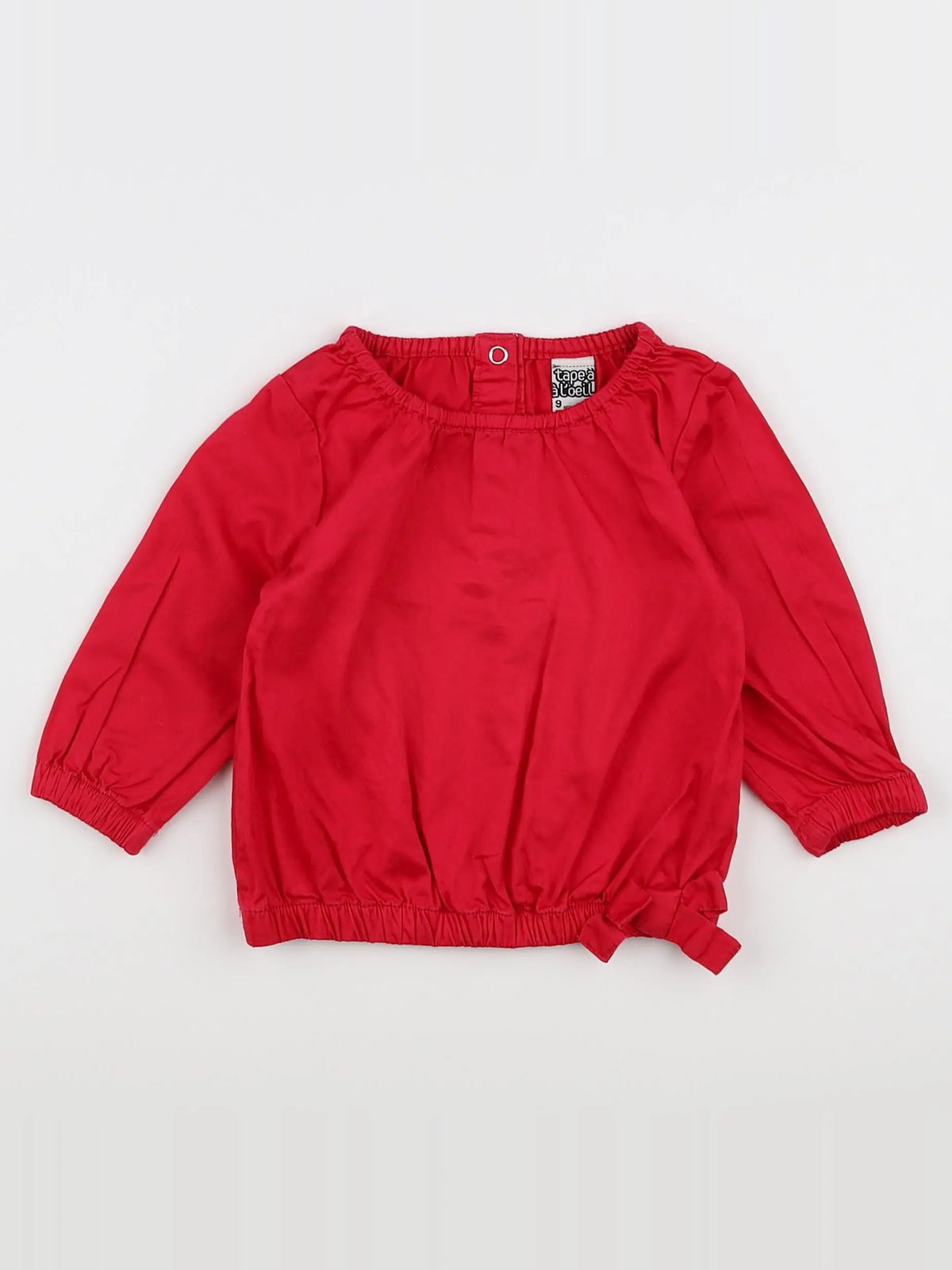 Tape à l'oeil - blouse rose - 9 mois