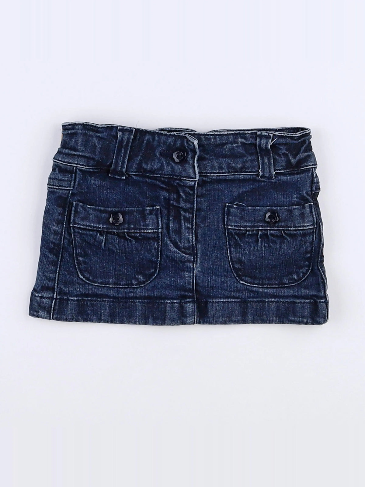 Vertbaudet - jupe bleu - 2 ans