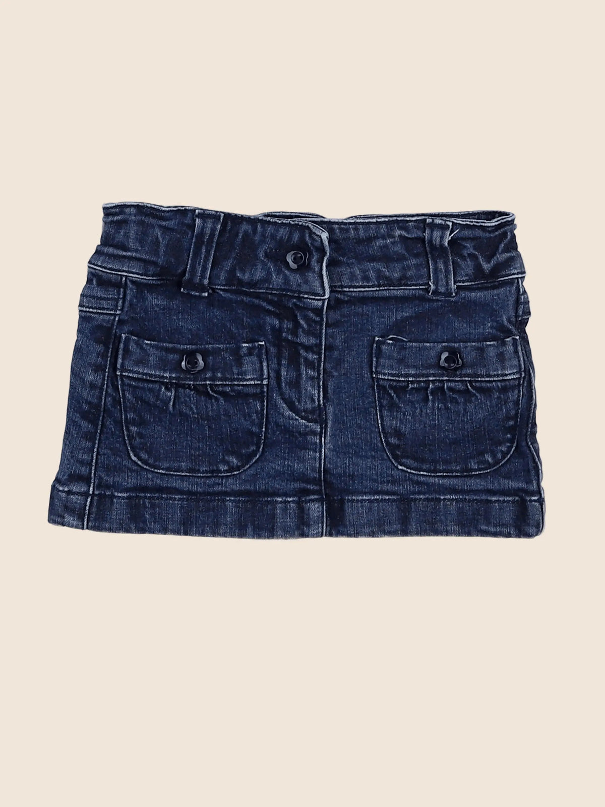 Vertbaudet - jupe bleu - 2 ans