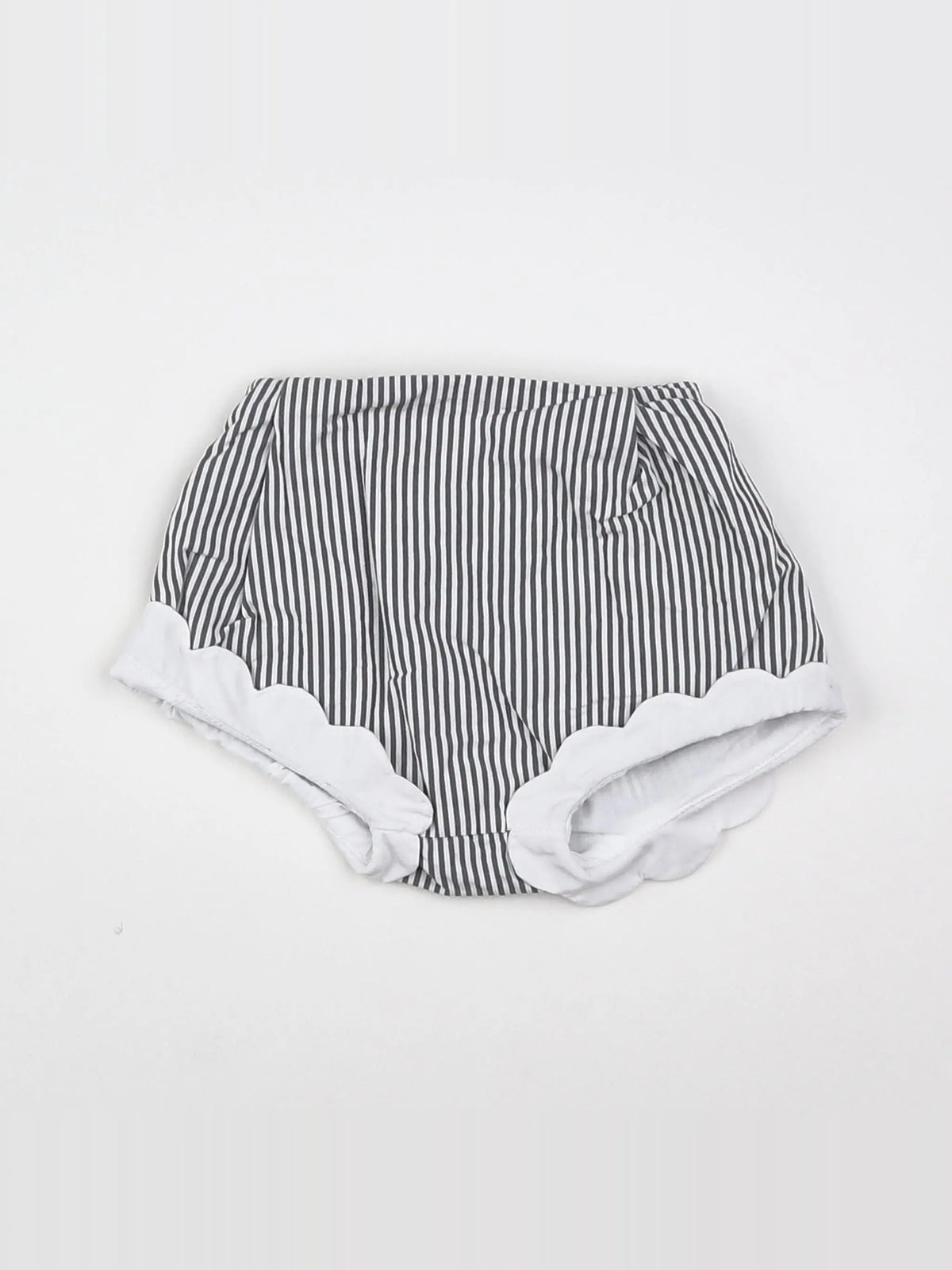 Jacadi - short blanc, gris - 3 mois