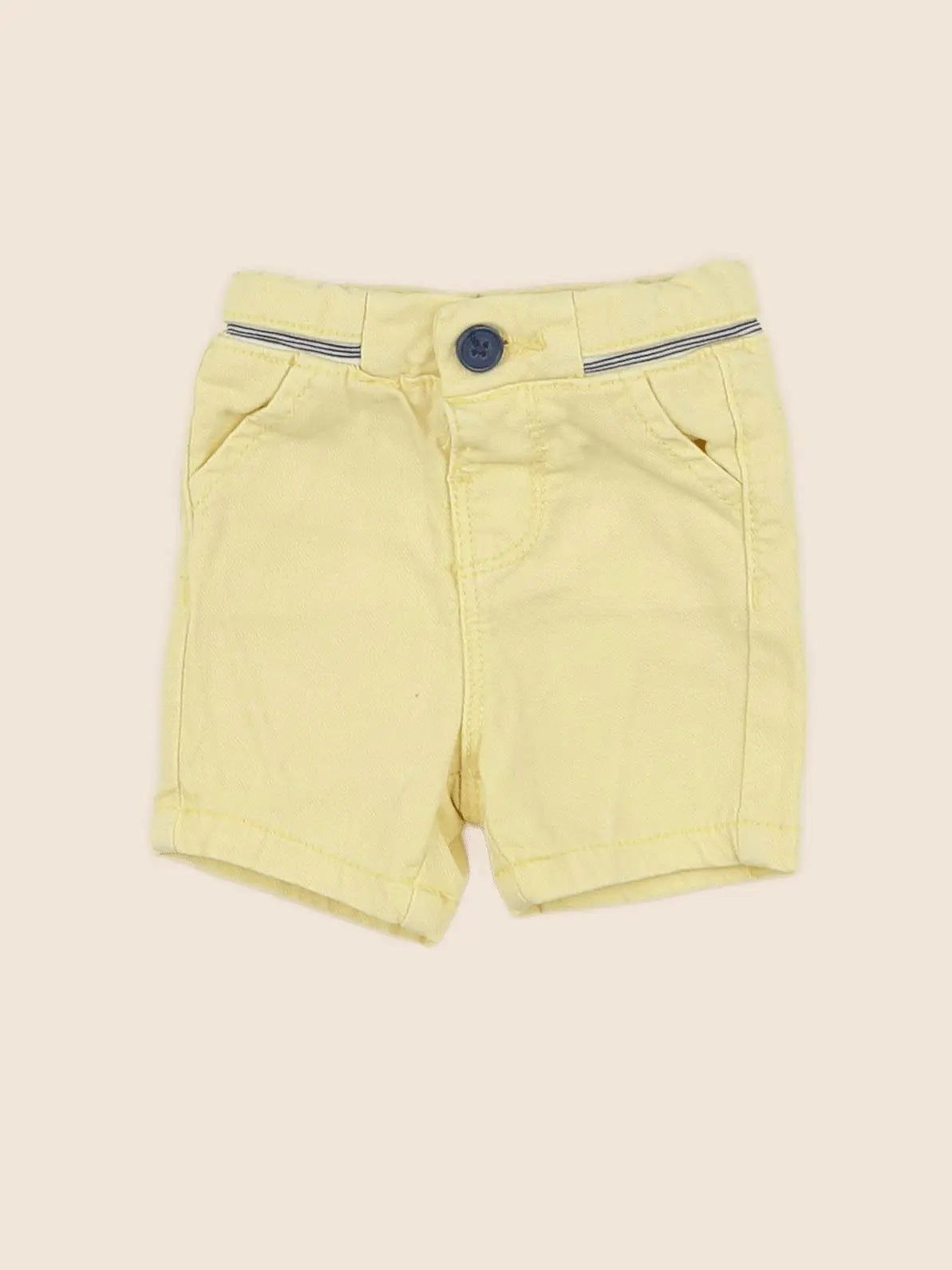 Tape à l'oeil - short jaune - 3 mois