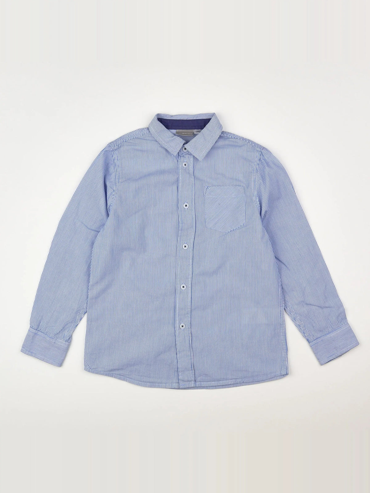 Vertbaudet - chemise bleu - 8 ans
