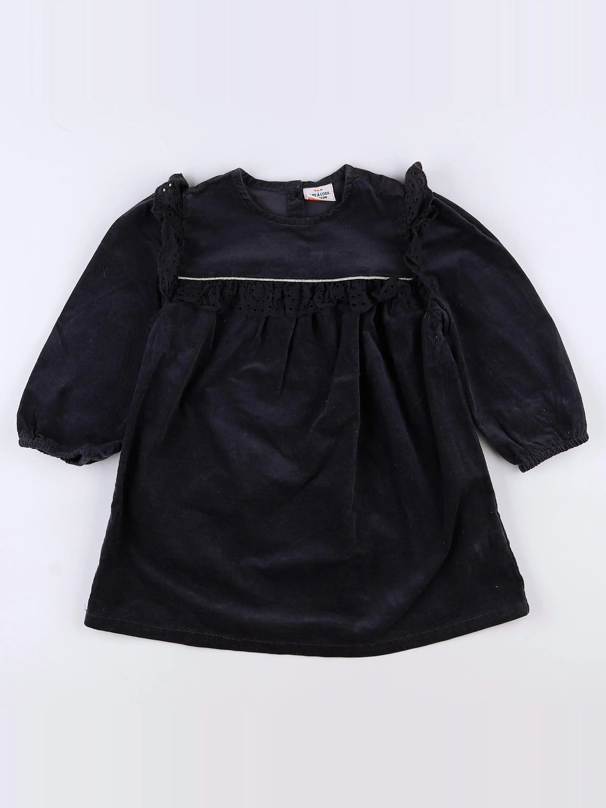 Tape à l'oeil - robe gris - 2 ans