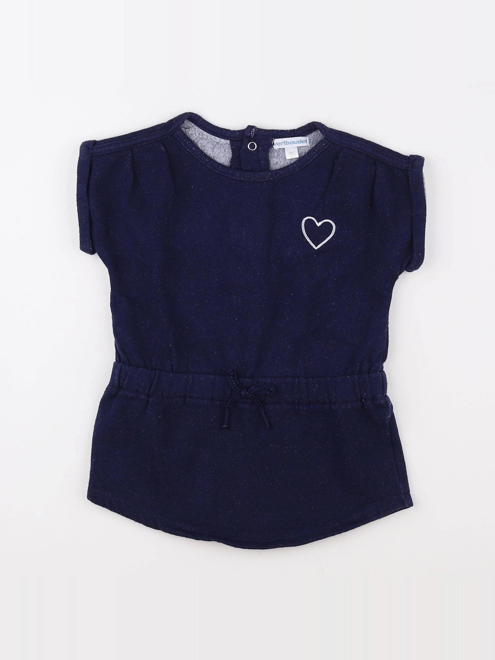 Vertbaudet - robe bleu - 2 ans