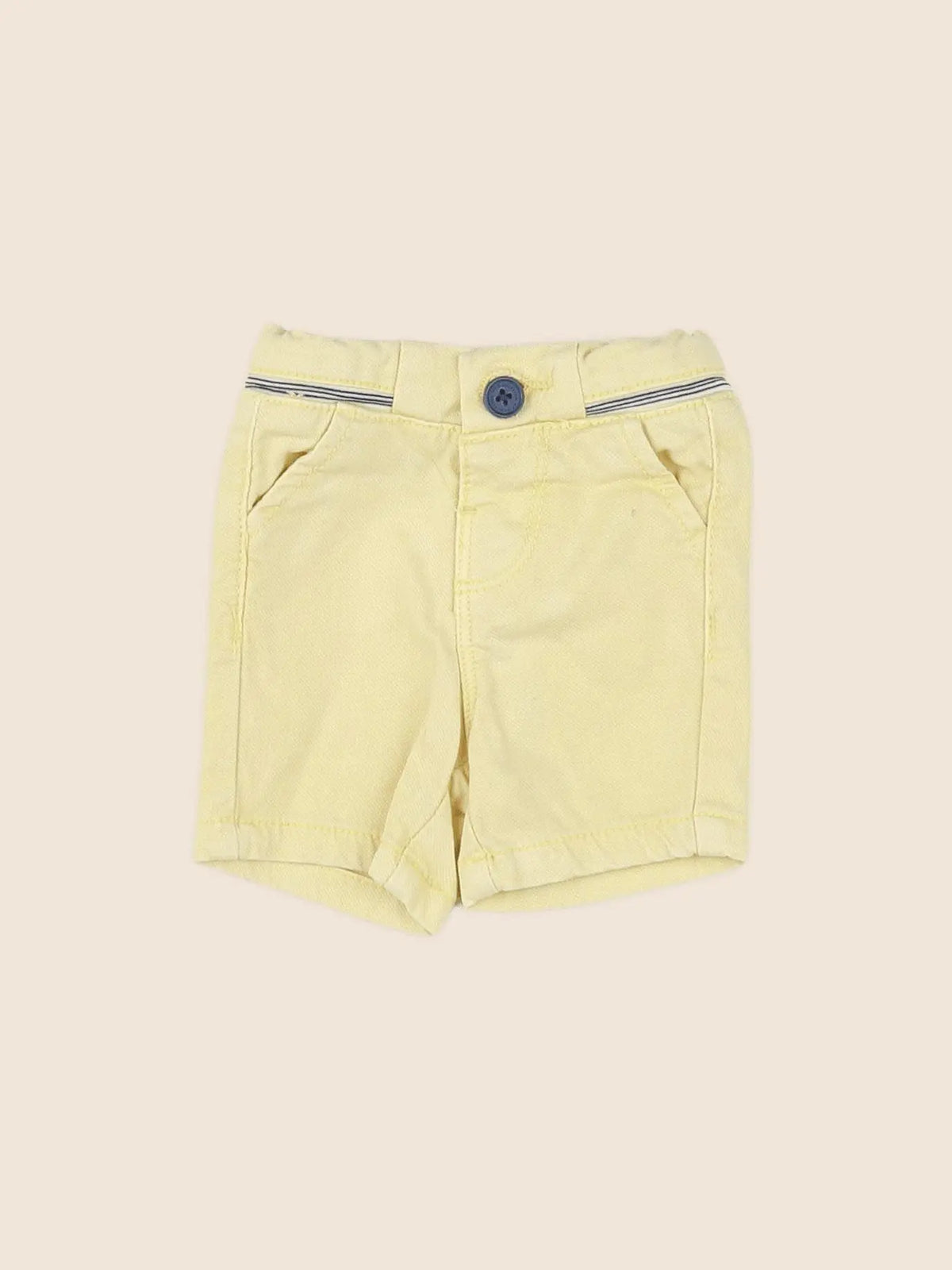 Tape à l'oeil - short jaune - 3 mois