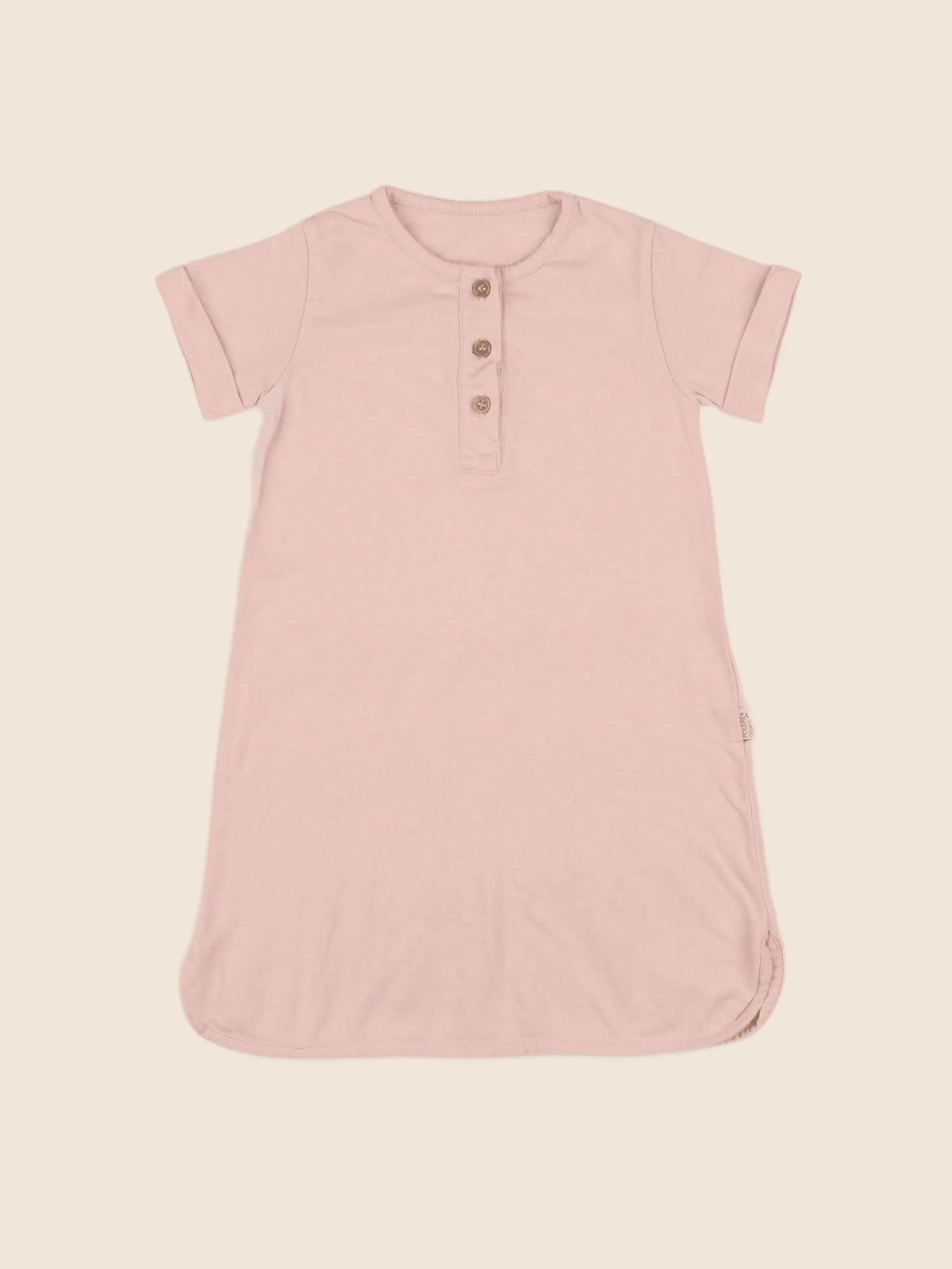 Poudre Organic - robe rose - 6/9 mois