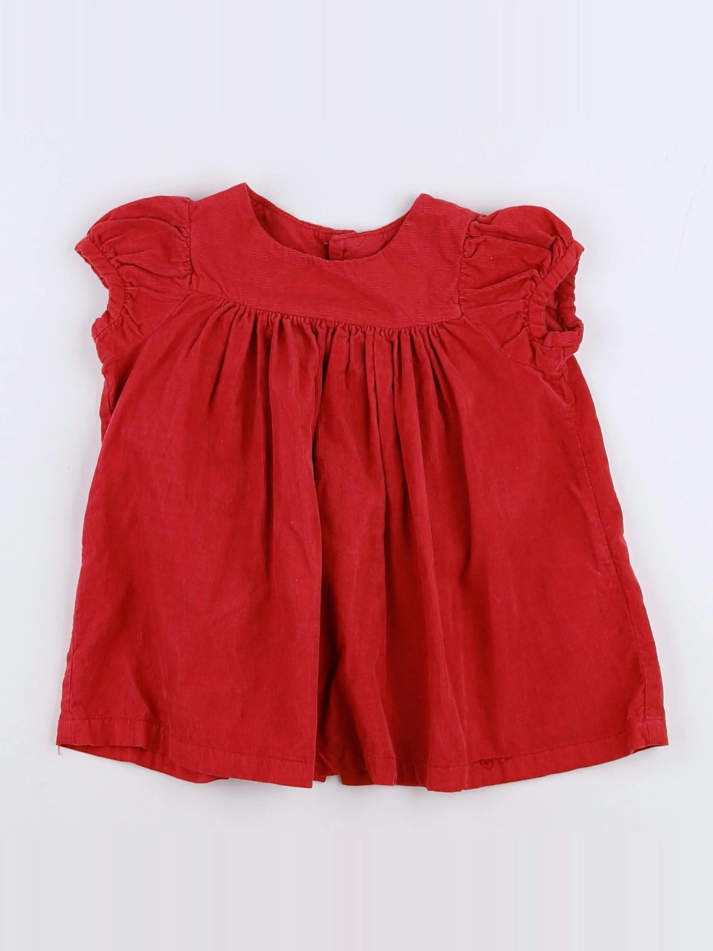 Bonton - blouse rose - 12 mois