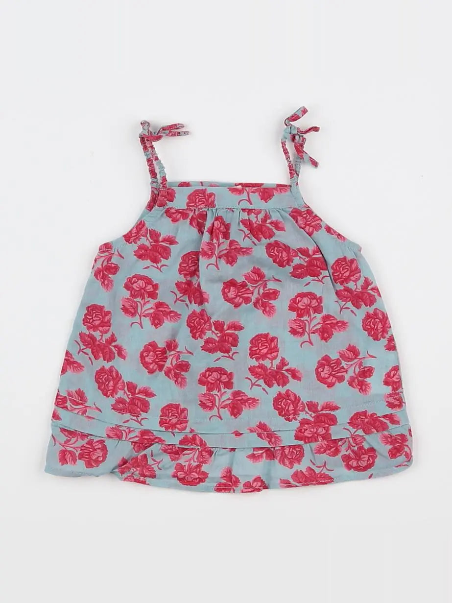 Nice Things - blouse gris - 3 mois