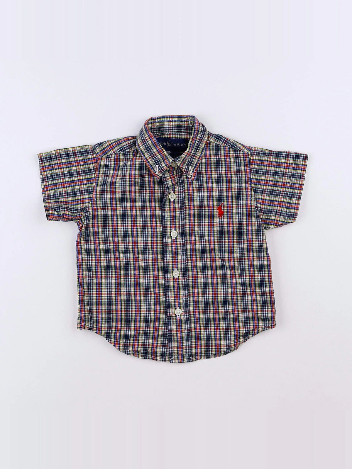 Ralph Lauren - chemise multicolore - 9 mois