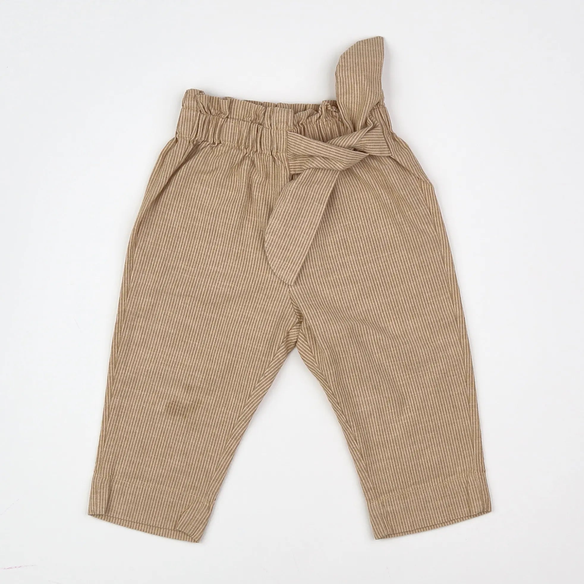 Vertbaudet - pantalon marron - 9 mois