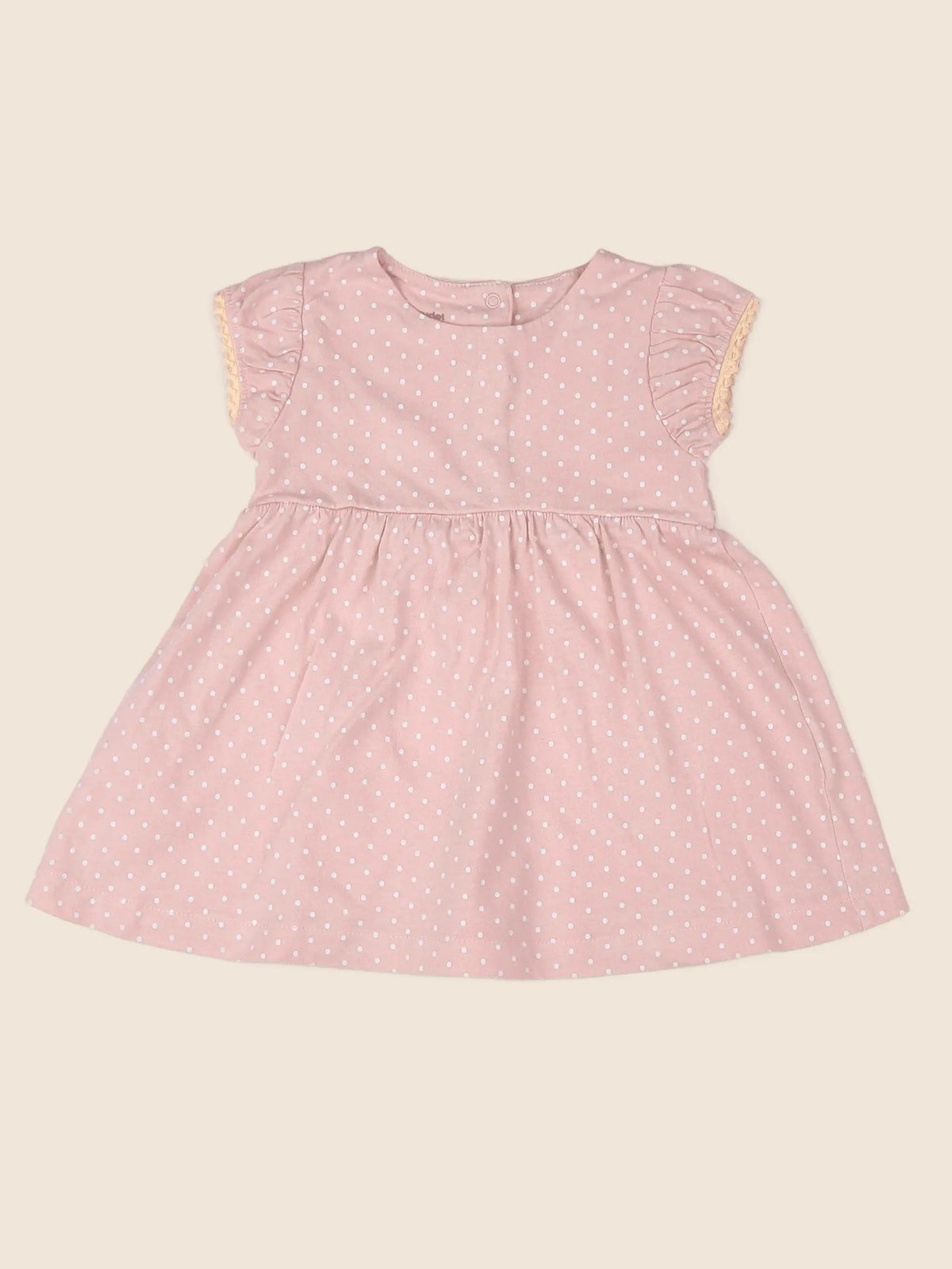 Vertbaudet - robe rose - 9 mois
