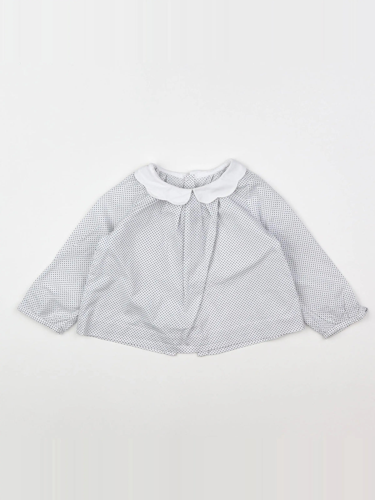 Jacadi - blouse blanc - 12 mois