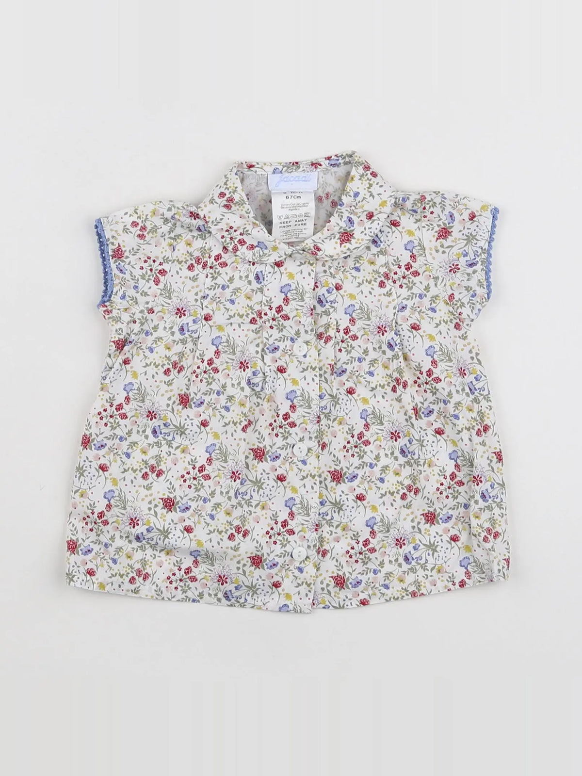 Jacadi - blouse multicolore - 6 mois