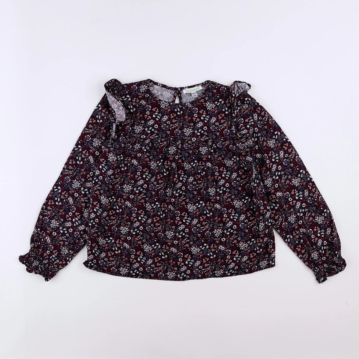 Vertbaudet - blouse multicolore - 8 ans