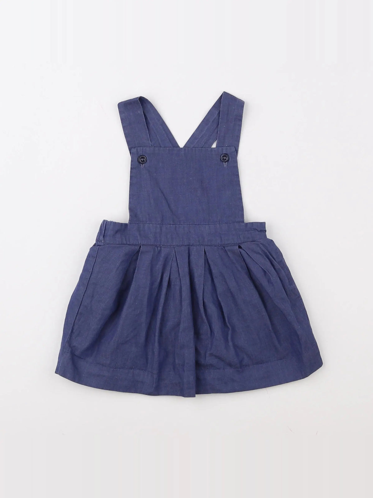 Jacadi - robe bleu - 12 mois