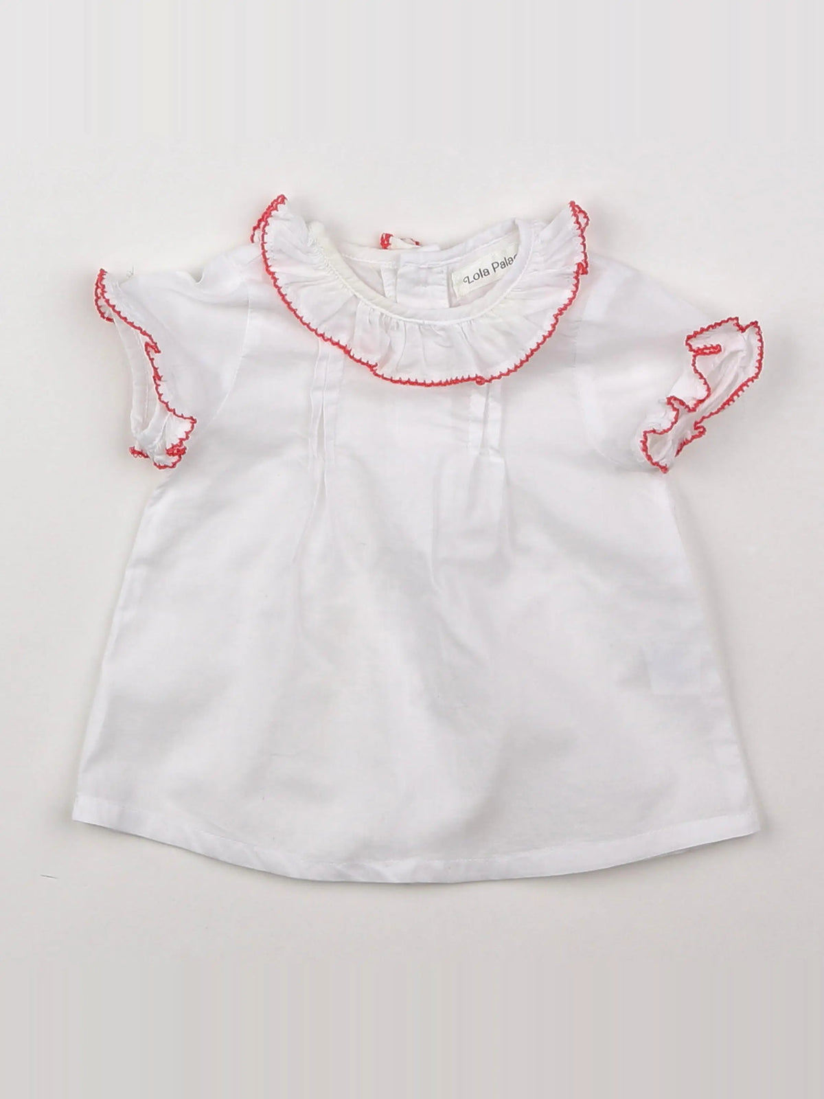 Lola Palacios - blouse blanc - 6 mois