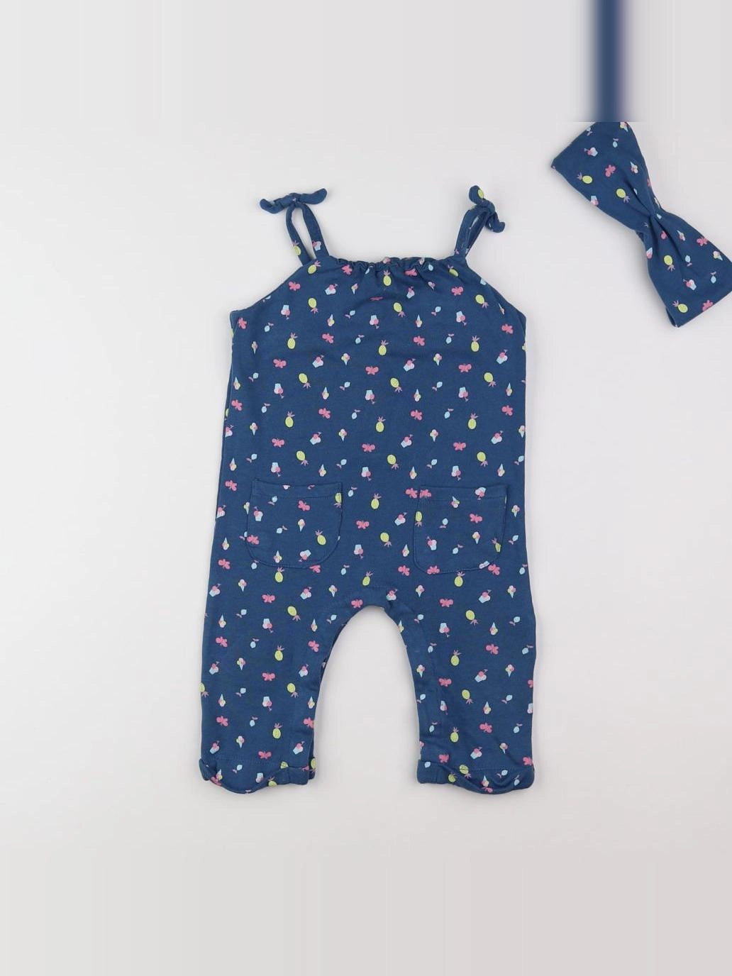 Vertbaudet - ensemble bleu - 12 mois