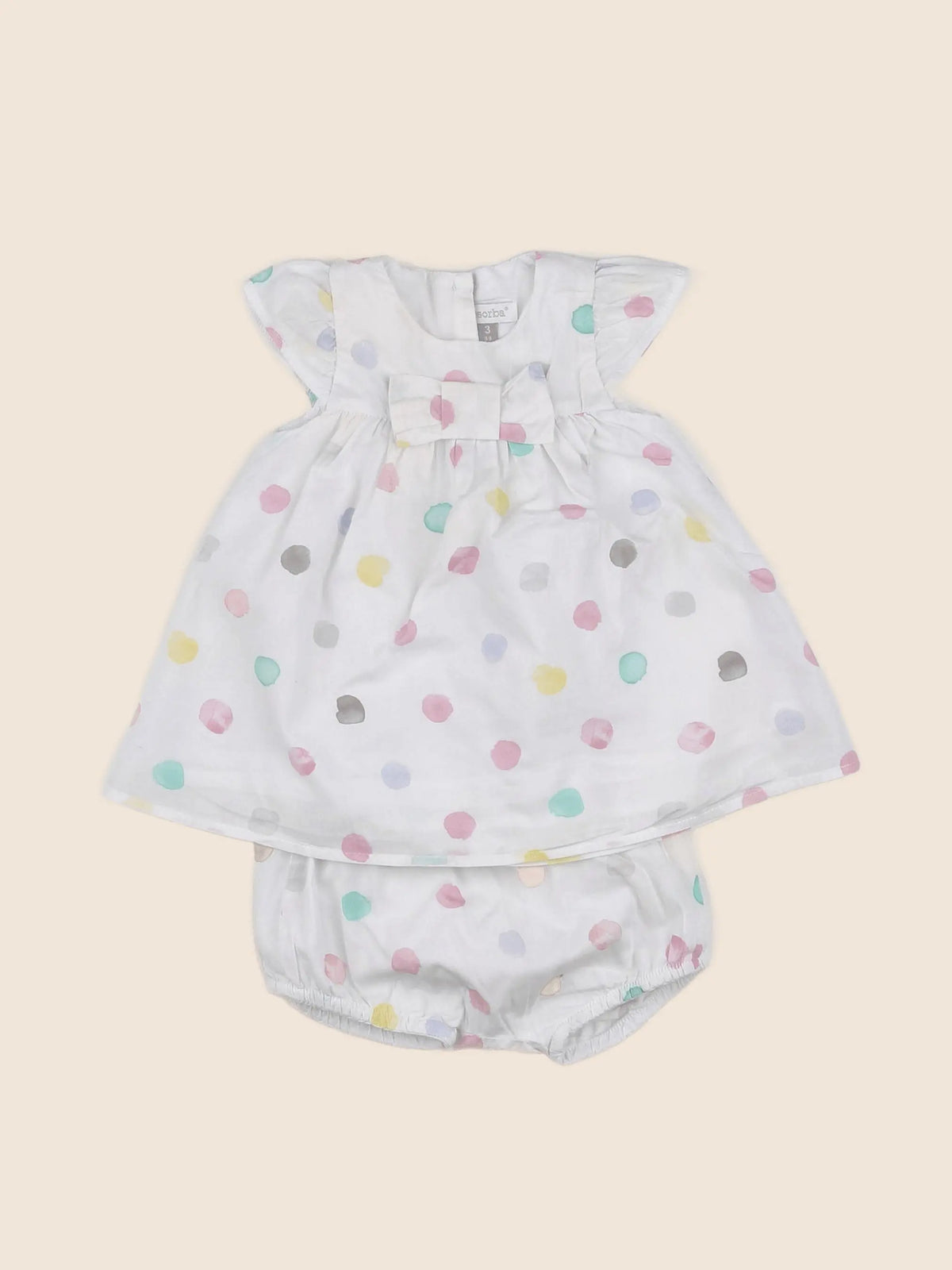 Absorba - robe multicolore - 3 mois