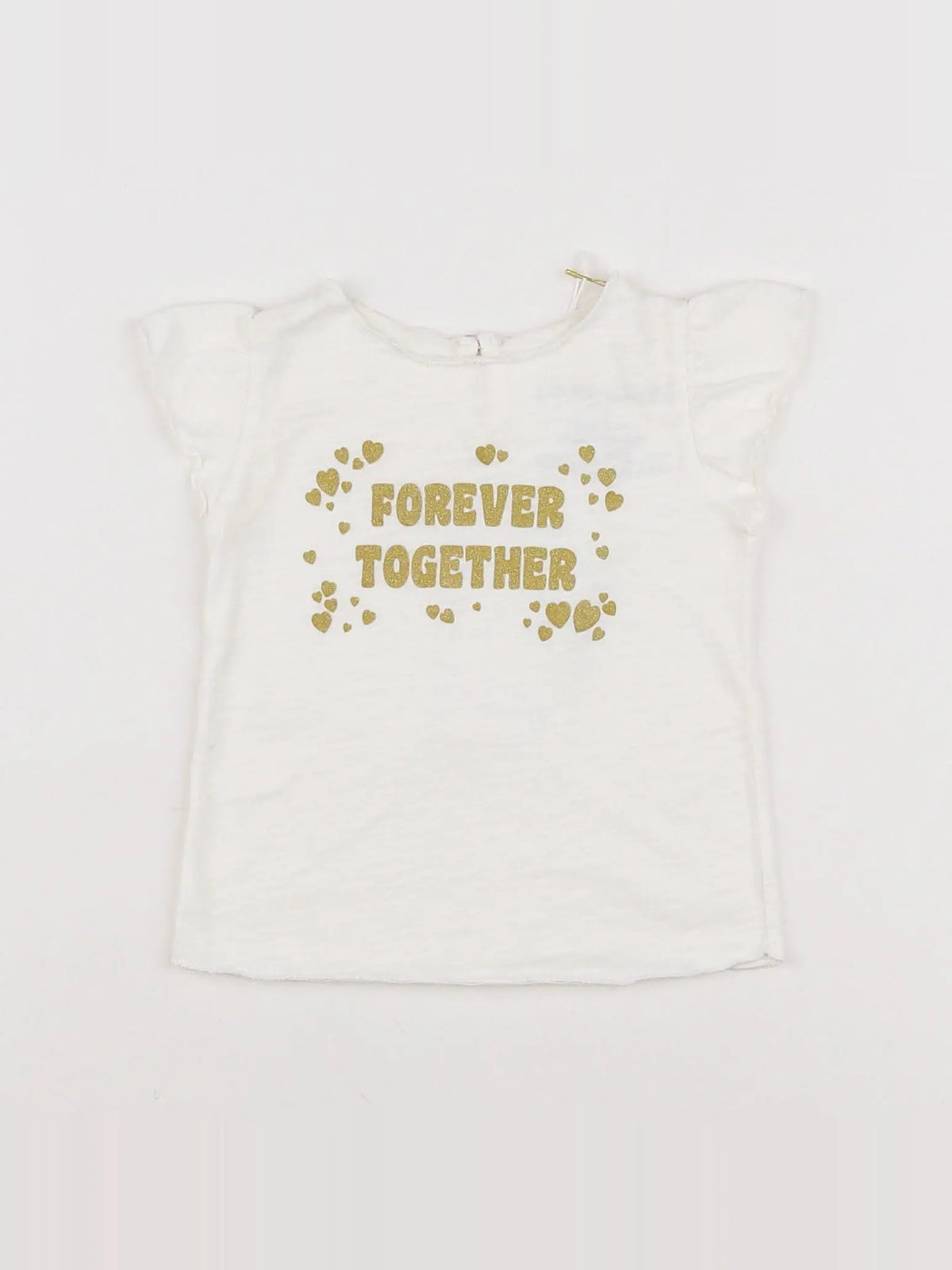 Louis Louise - tee-shirt blanc (état neuf) - 3 mois