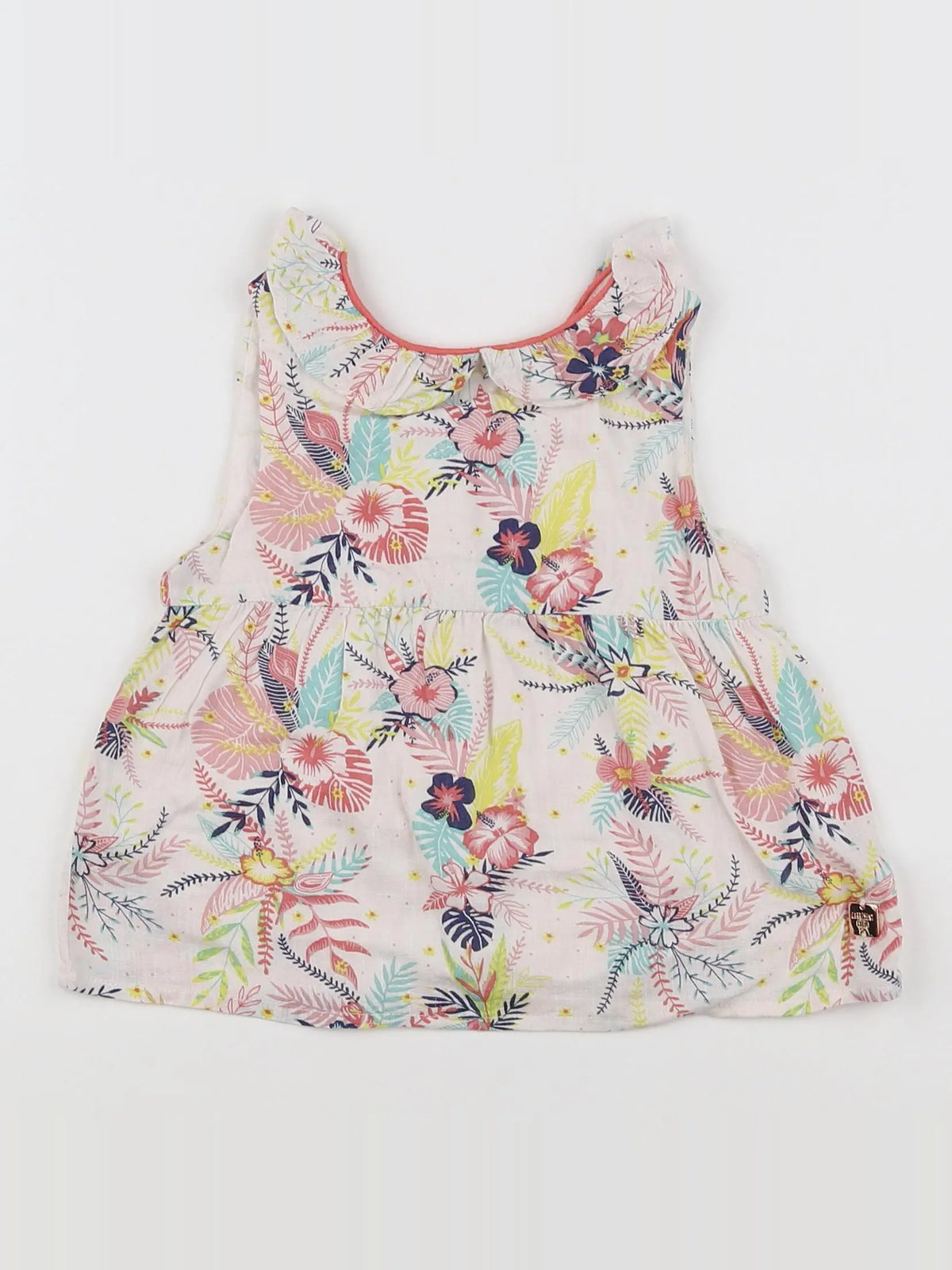 Carrément Beau - robe multicolore - 18 mois