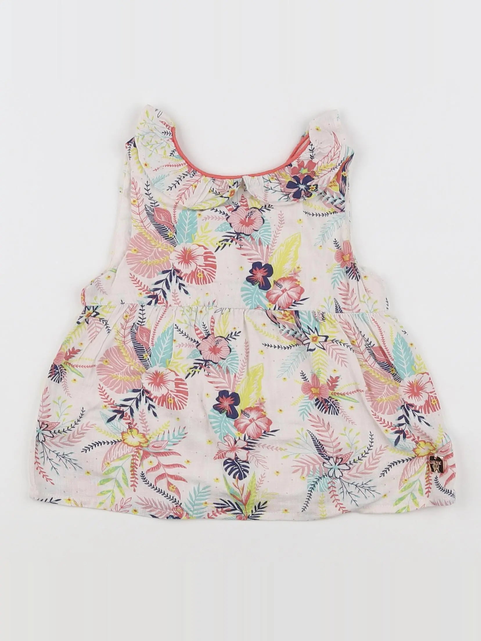 Carrément Beau - robe multicolore - 18 mois