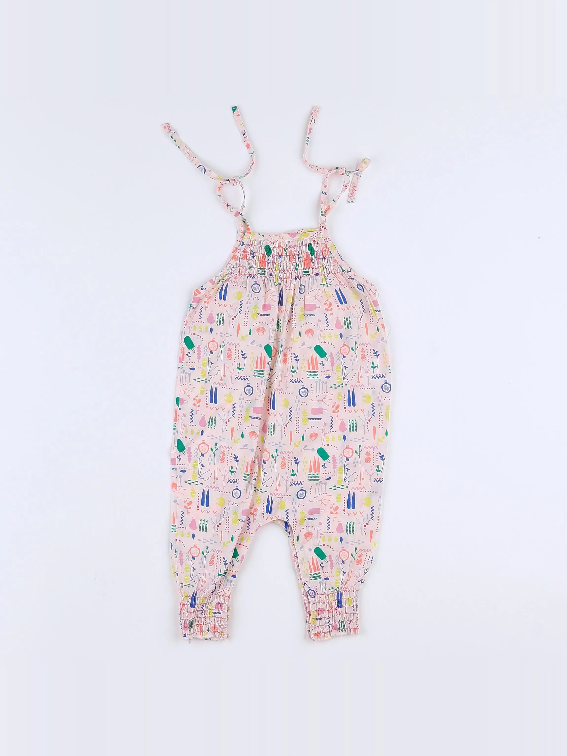 Arsène et les pipelettes - combinaison rose, multicolore - 3 mois