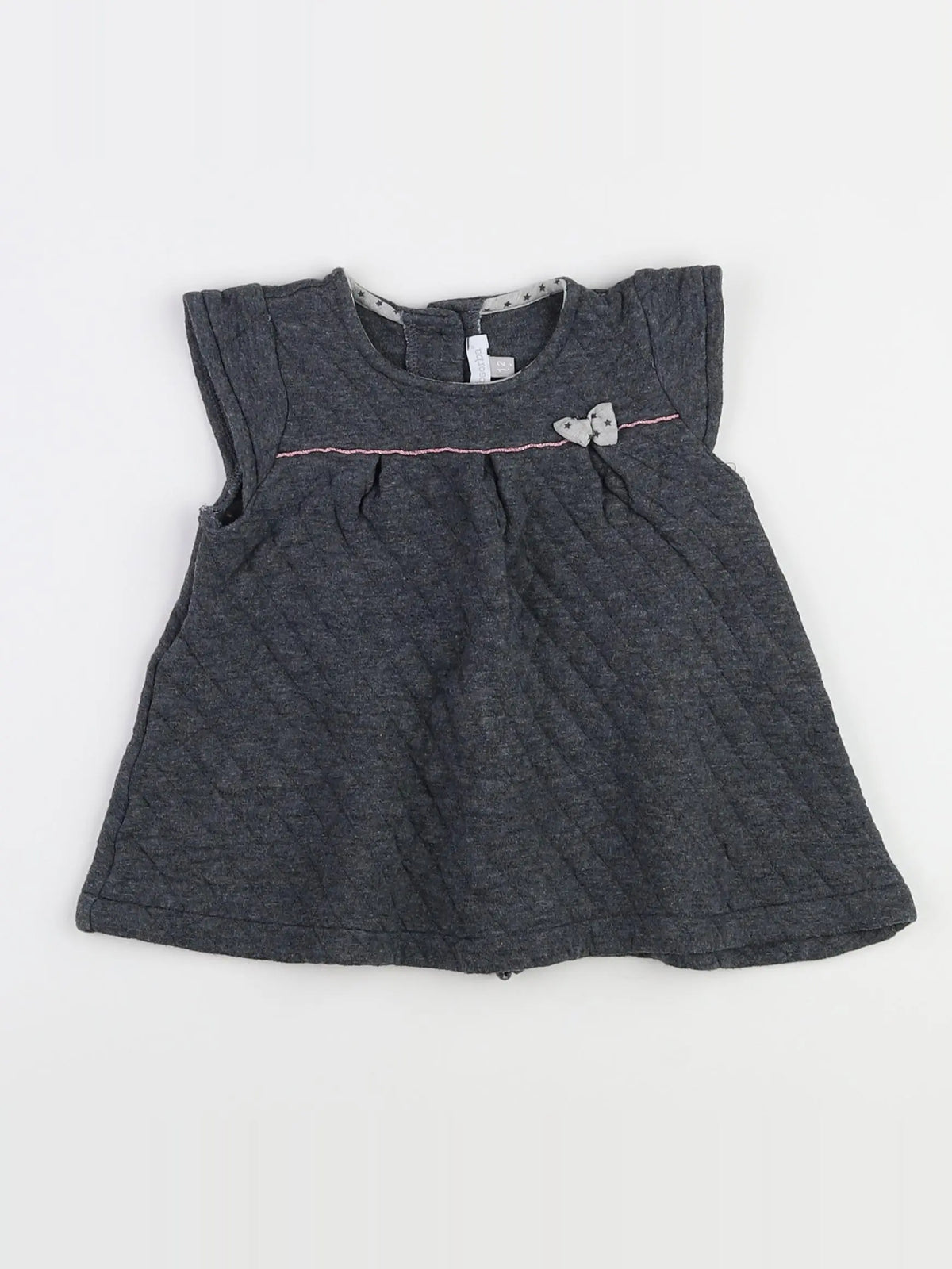 Absorba - robe gris - 12 mois