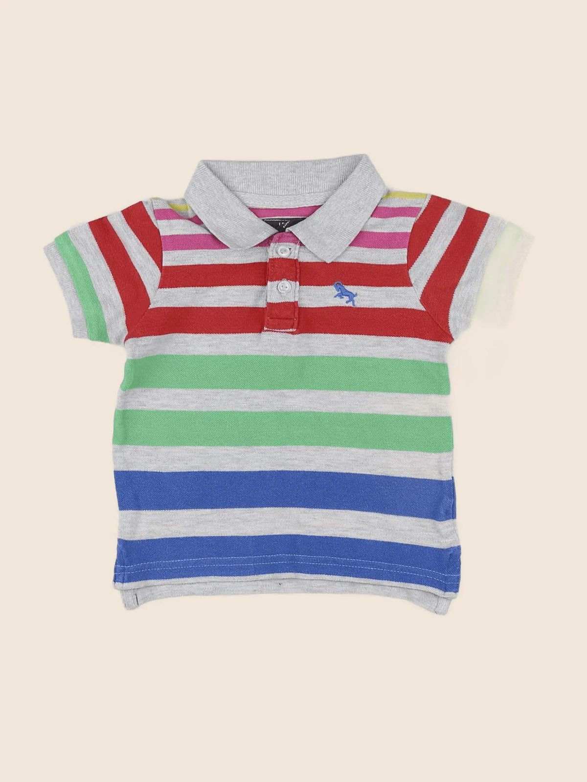 H&M - polo multicolore - 4/6 mois
