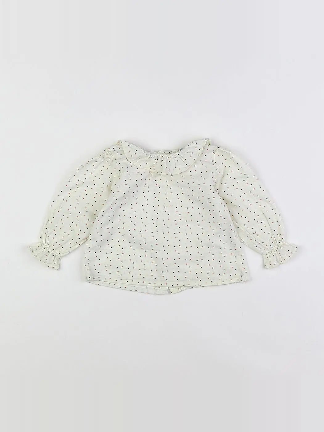 Dadati - blouse blanc - 9 mois