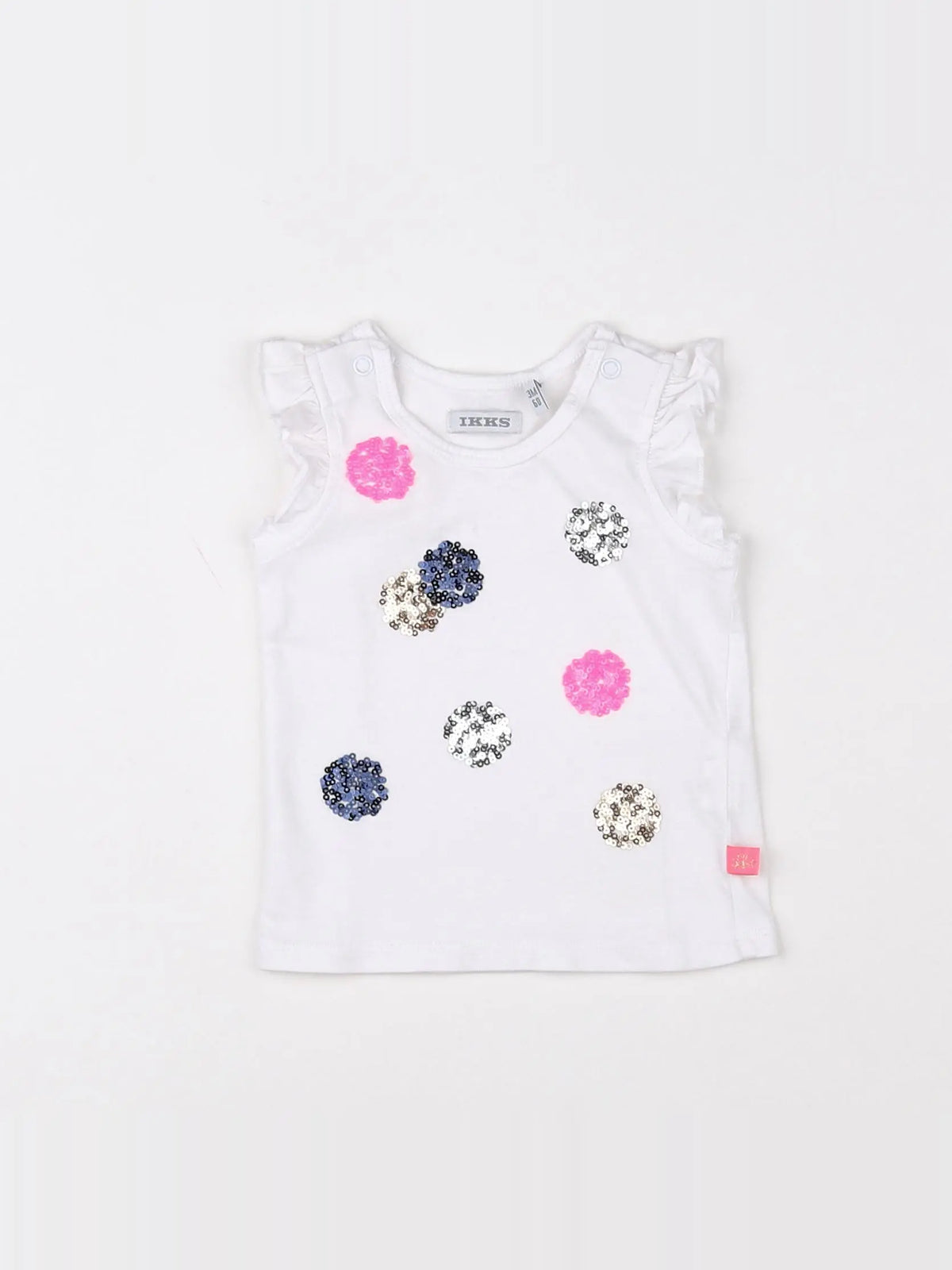 IKKS - tee-shirt blanc - 3 mois